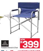 Blue Mountain Foldable Director's Chair