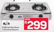 Alva 2 Burner Gas Stove