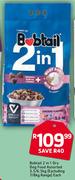 Bobtail 2-In-1 Dry Dog Food-5.5/5.6kg Each