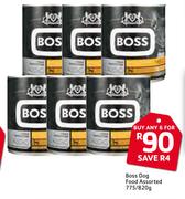 Boss Dog Food-6x775/820g
