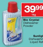 Bio Crystal Dishwasher Powder-1Kg