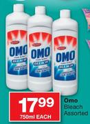 Omo Bleach Assorted-750ml Each