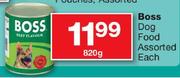 Boss Dog Food Assorted-820g