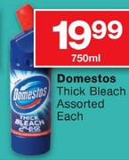 Domestos Thick Bleach Assorted-750ml