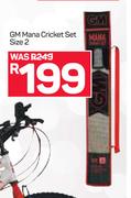 GM Mana Cricket Set Size 2