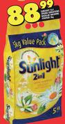 Sunlight 2in1 Spring Sensations Regular Washing Powder-5kg