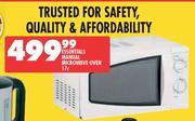 Essetials Manual Microwave Oven-17L