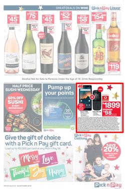 Pick n Pay KZN : Pick Well This Christmas (18 Dec - 26 Dec 2018), page 11