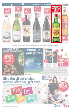 Pick n Pay KZN : Pick Well This Christmas (18 Dec - 26 Dec 2018), page 11