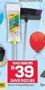 Addis Broom Or Mop-200g Each