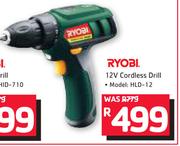 Ryobi 12V Cordless Drill HLD-12