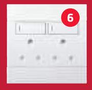 Veti 2 Double 16A RSA Socket Outlet-Each