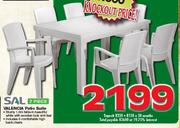 Sal 7 Piece Valencia Patio Suite