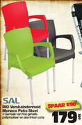 Sal Rio Verskeindenheid Monaco Patio Stoel-Elk