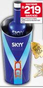 Skyy Premium Vodka-750ml & Ice Bucket Gift Pack