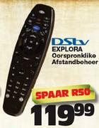 DStv Explora Oorspronklike Afstandbeheer