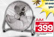 AIM 80cm High velocity Floor Fan AHV30PP