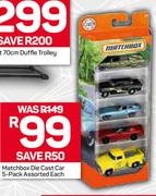 Matchbox Die Cast Car 5 Pack Assorted-Each