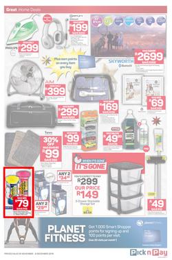 Pick n Pay Eastern Cape : Smart Shoppers Pay Less (25 Nov - 08 Dec 2019), page 11