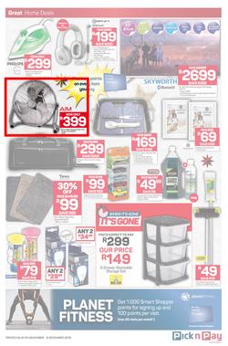 Pick n Pay Eastern Cape : Smart Shoppers Pay Less (25 Nov - 08 Dec 2019), page 11