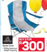 Blue Mountain Spider Chair-For 2