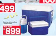 Coleman 54Ltr Blue Cooler-Combo