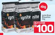 Ignite Braai Briquettes-3x4kg