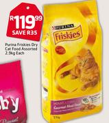 Purina Friskies Dry Cat Food Assorted-2.9Kg