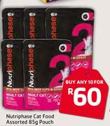 Nutriphate Cat Food Assorted-10 x 85g