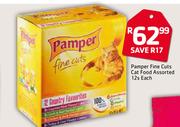 Pamper Fine Cuts Cat Food Assorted-12s