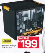 Addis New York 70 Litre Storage Box