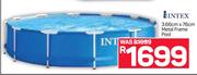 Intex 3.66cm x 76cm Metal Frame Pool