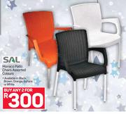 SAL Monaco Patio Chairs-For 2