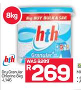 hth Dry Granular Chlorine L146-8kg