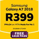 Samsung Galaxy A7 2018 LTE-On MTN Made For Me S
