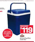 Big Jim 25Ltr Royal Blue Cooler Box