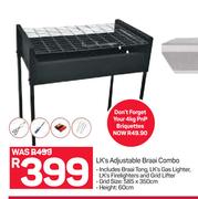 LK's Adjustable Braai Combo