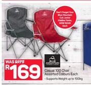 Blue Mountain Casual 100 Chair Assorted Colours-Each