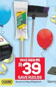 Addis Broom Or Mop-200g Each