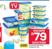 Addis Freshtuff 26 Piece Foodsaver Set