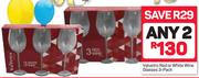 Valvetro Red Or White Wine Glasses 3 Pack-For 2