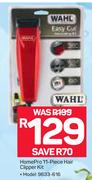 Wahl Home Pro 11 Piece Hair Clipper Kit 