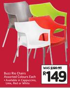 Buzz Rio Chairs In Assorted Colours-Each