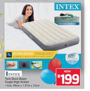 Intex Twin Dura Beam Single High Airbed