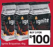 Ignite Briquettes-3x4kg