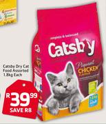 Catsby Dry Cat Food-1.8kg Each