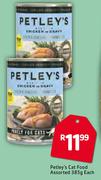 Petley’s Cat Food-385g Each