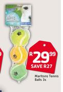 Marltons Tennis Balls 3s