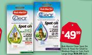 Bob Martin Clear Spot On Ticks & Fleas For Small To Medium Dogs Or Cats-Each
