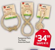 Pampered Petz Toy Rope-Each